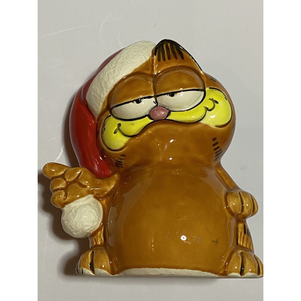 Garfield Santa Salt Shaker Enesco 1979 Vintage Japan